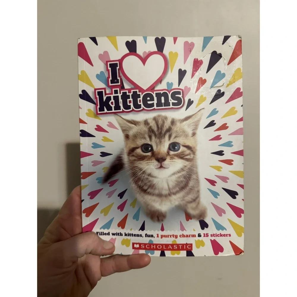 Cute Cat Kittens Kids Activity Book Educational Fun Scholastic